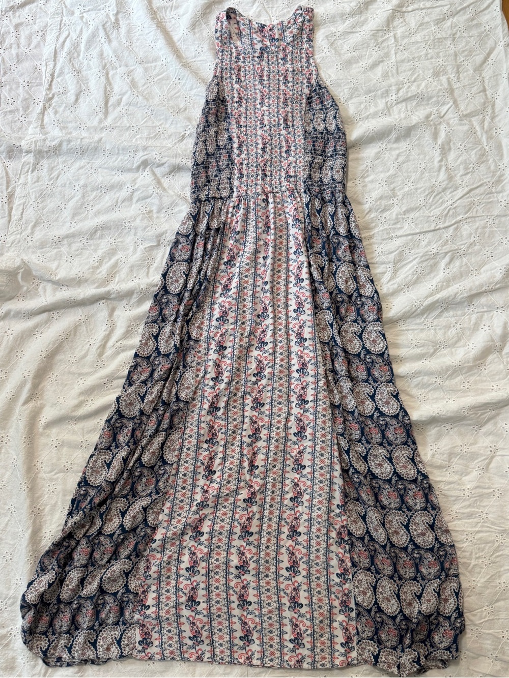 🌻Boho Floral Maxi Dress Size M